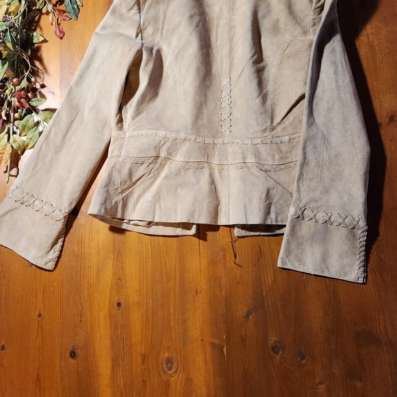 Ruby Cho brand Swede women's jacket sz Medium, new w/ tags - Picture 3 of 4